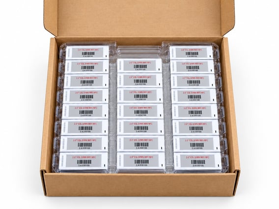 3.7 Inch Electronic Shelf Label (ESL) V Model 4 Color (Pack of 75)