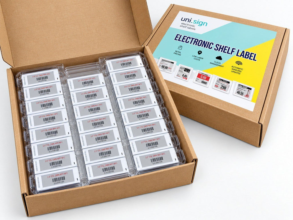2.9 Inch Electronic Shelf Label (ESL) V Model 4 Color (Pack of 75)