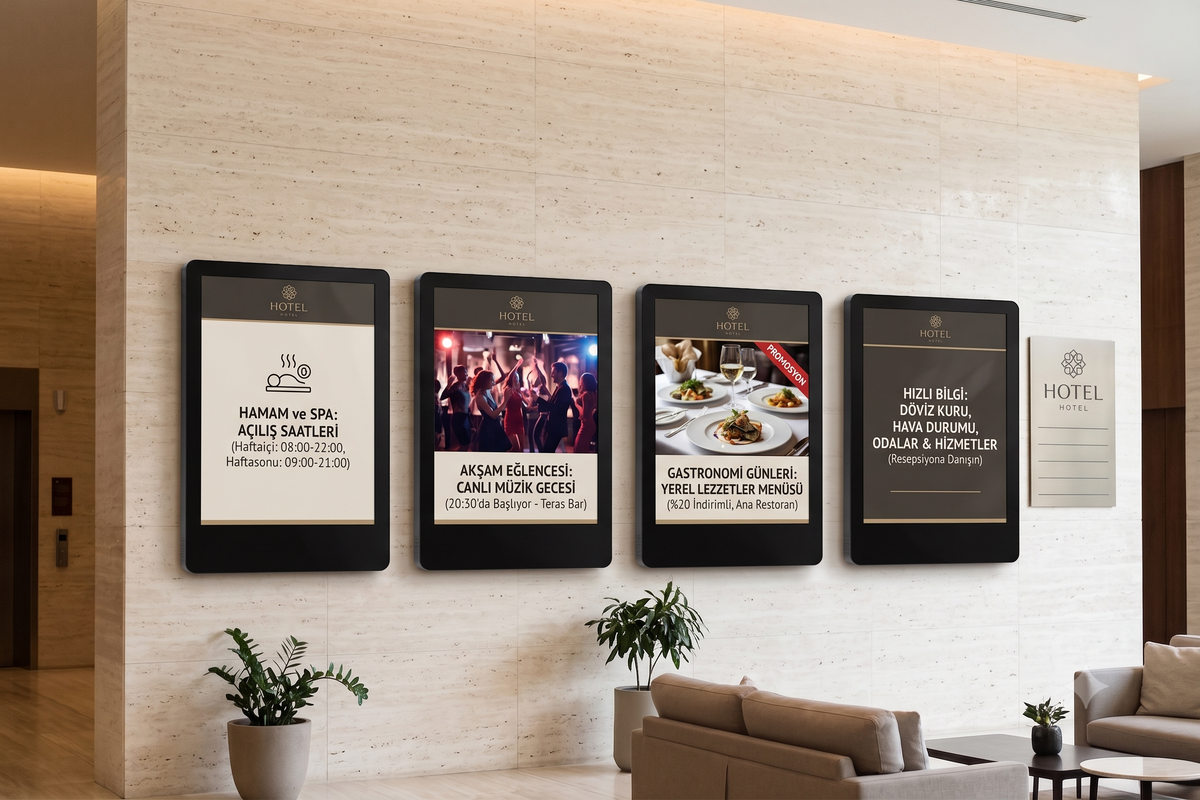 Poster Display 21.5 Inch Android