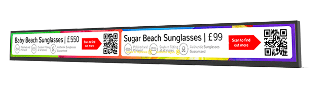 23.1 Inch Stretch Android LCD Display