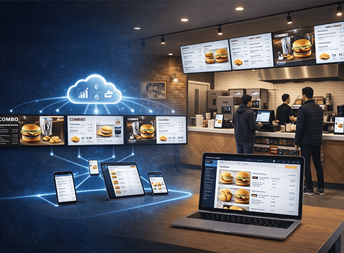 32 Inch Android Digital Signage Display (Menuboard) 3x1 — image 2