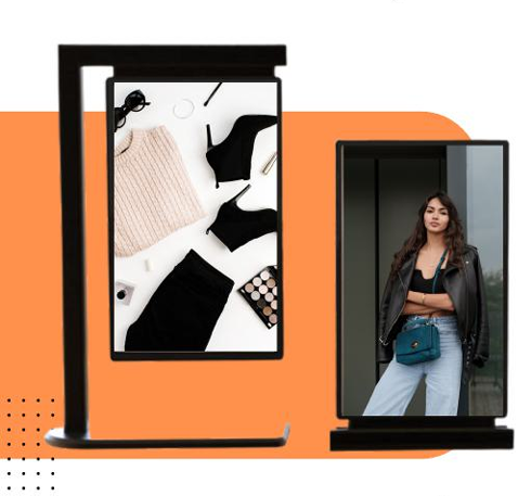 10.1 Inch Dual-Sided Table POP Display