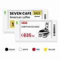 2.9 Inch Electronic Shelf Label (ESL) V Model 4 Color (Pack of 75)